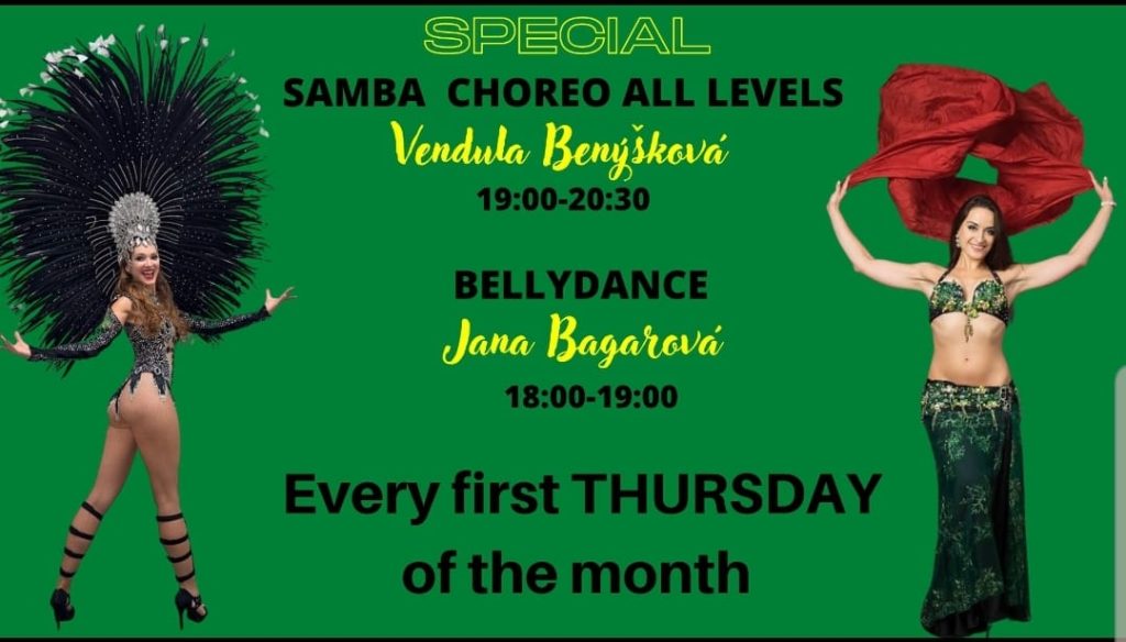 SAMBA CHOREO & BELLYDANCE ALL LEVELS