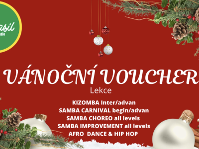 vánoční dárek , voucher, tanec, samba